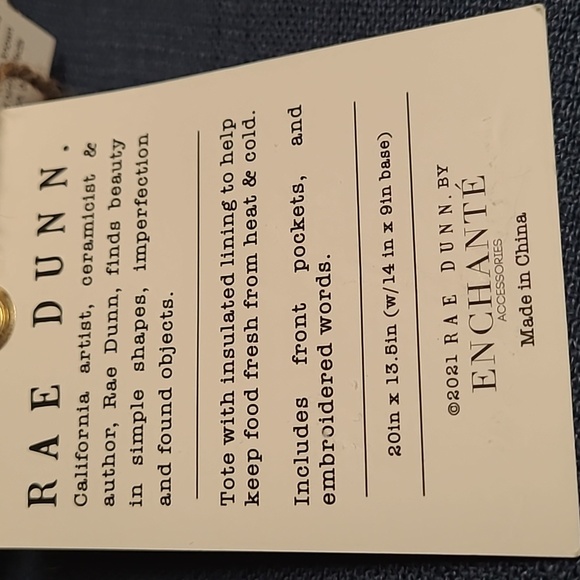 🌞💙Rae Dunn Summer Love Insulated Tote - Picture 7 of 8